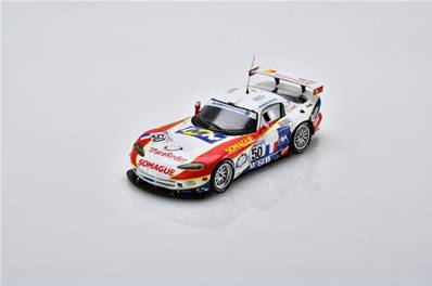 CHRYSLER Viper GTS-R N°50 15ème 24H Le Mans 1999 P. Mello-Breyner - M. Mello-Breyner - T. Mello-Breyner